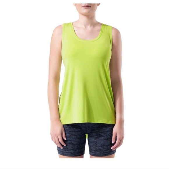 NWT Athletic Works Women's Core Active Racerback Tank Size XS green - Picture 3 of 4